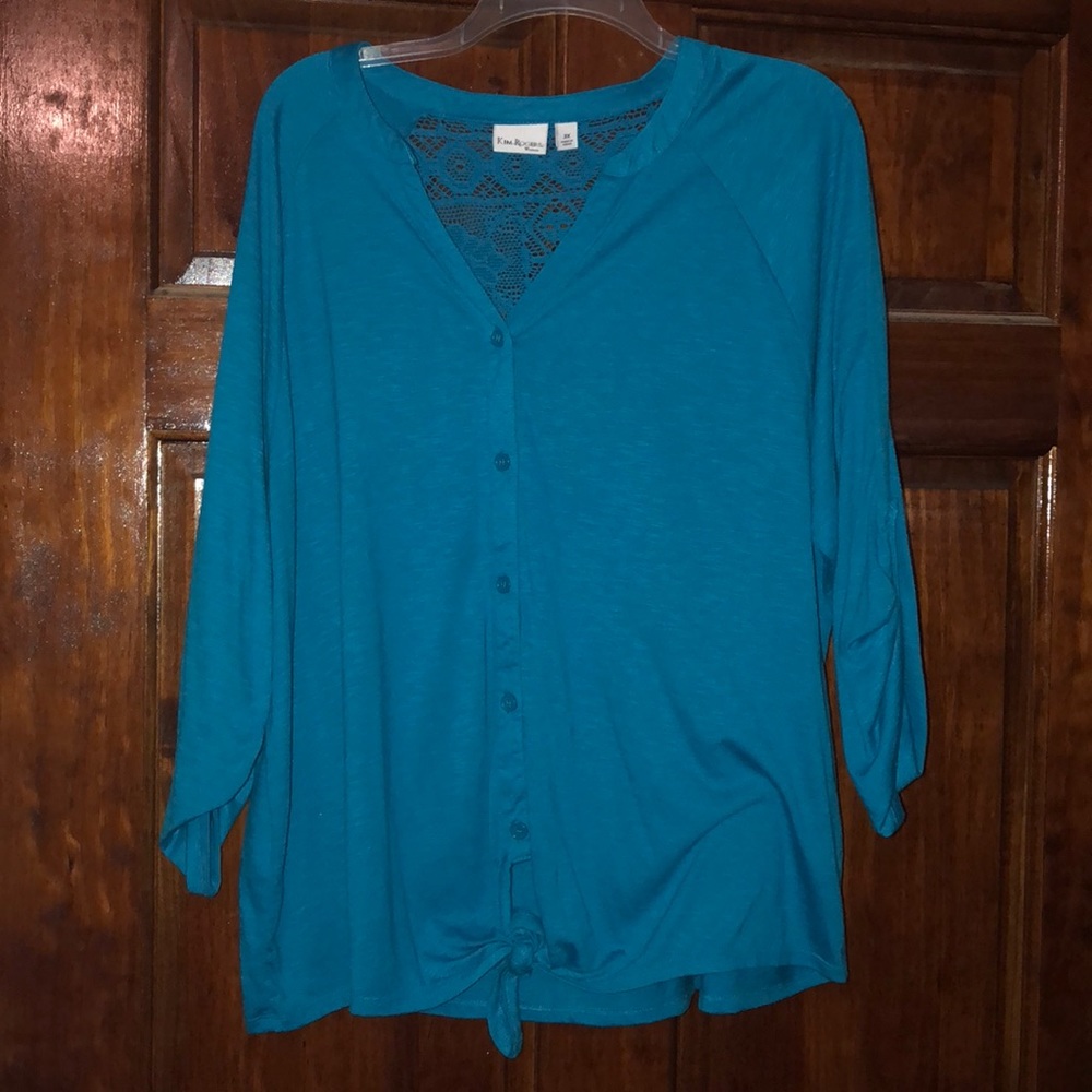 Super cute plus size blouse